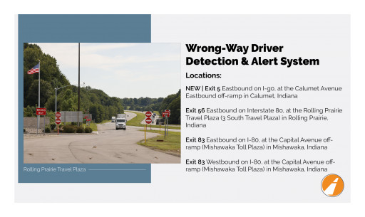 Indiana Toll Road Expands Wrong-Way Driver Detection & Alert System